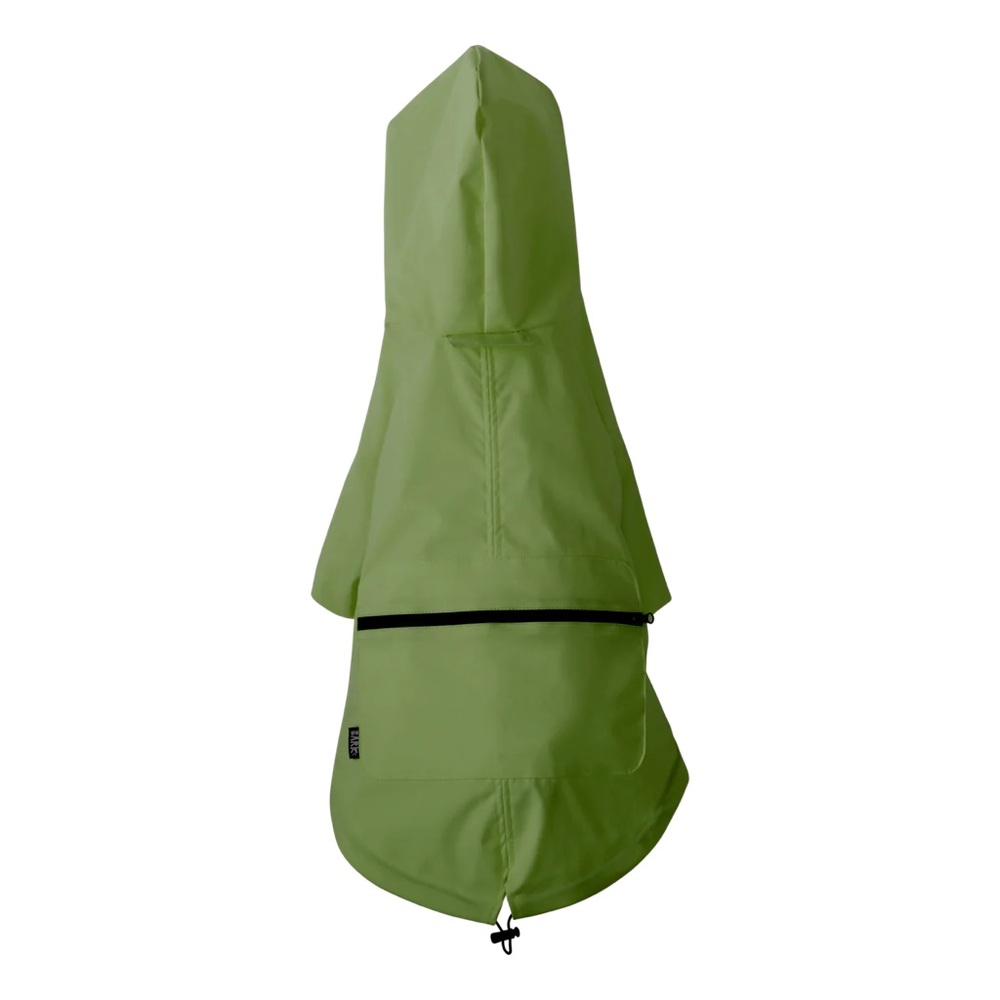 Bark Green Dog Raincoat